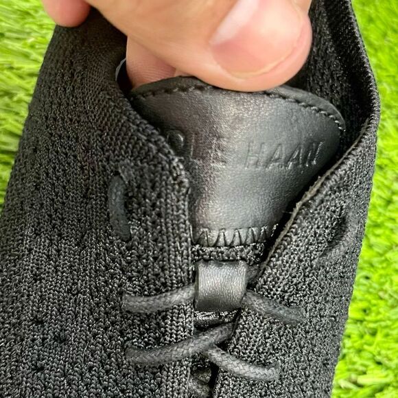 Cole Haan Zero Grand Wingtip Mesh Oxfords. Black. 7.5B - Picture 8 of 9